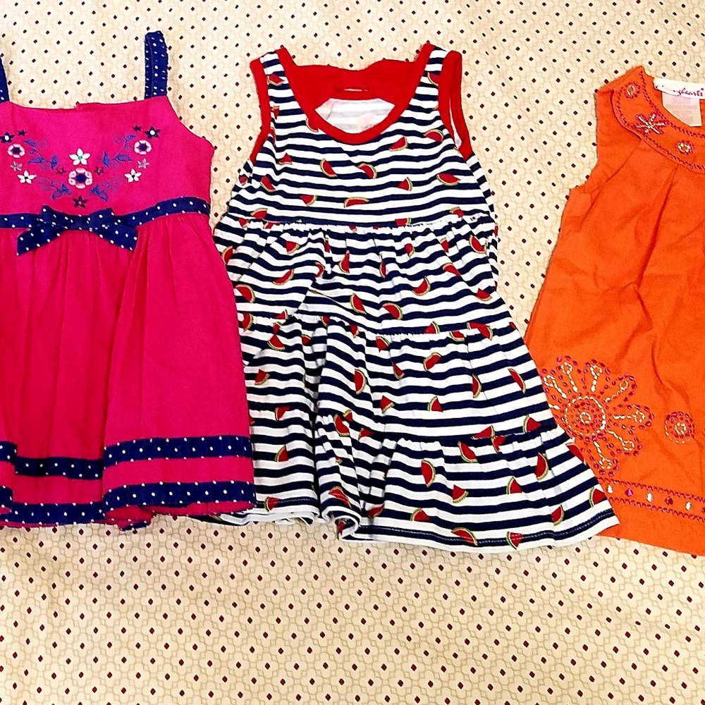 5 lot Dresses girl 2t GUC!